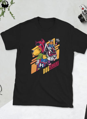 Dogvengers T-Shirt - Black / S