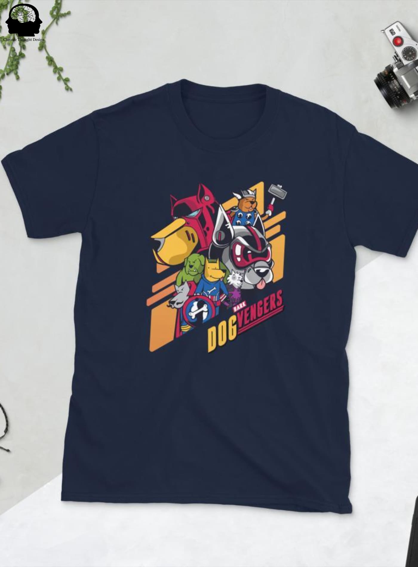 Dogvengers T-Shirt - Navy / S