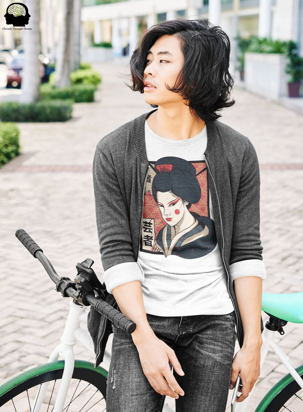 Geisha Long Sleeve Tee