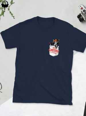 Racoon T-Shirt - Navy / S